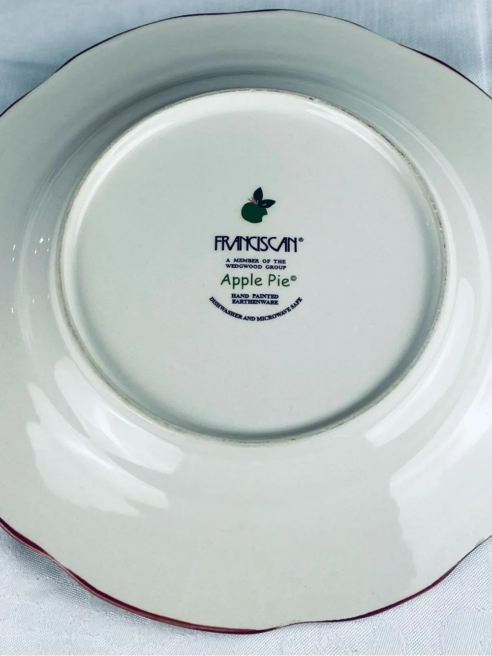 Franciscan ceramic plate